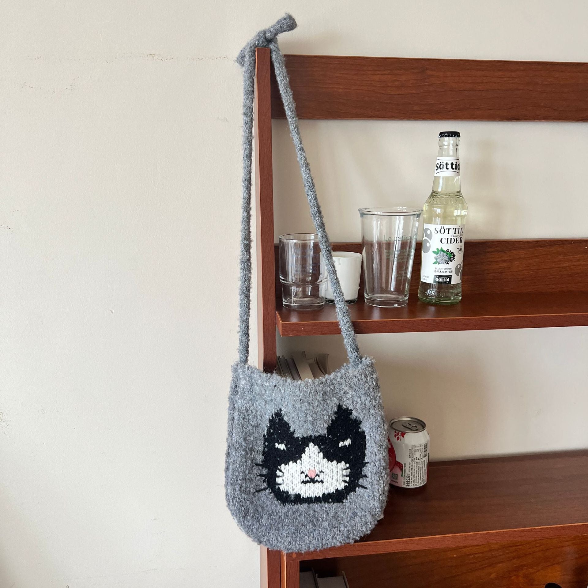 Cat Crochet Bag